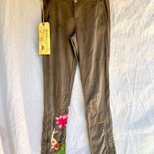 DA-NANG SILK BLEND PANTS